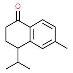 ChemSpider 2D Image | 4-Isopropyl-6-methyltetralone | C14H18O