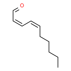 ChemSpider 2D Image | (Z,Z)-2,4-decadienal | C10H16O