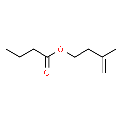 ChemSpider 2D Image | 3-methyl-3-butenyl butanoate | C9H16O2