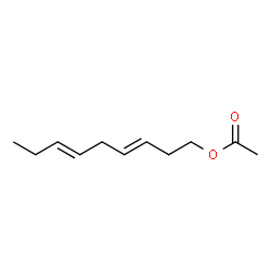 ChemSpider 2D Image | nona-3,6-dienyl acetate | C11H18O2