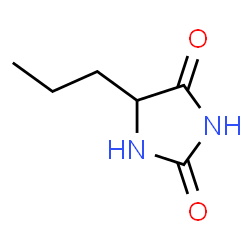 ChemSpider 2D Image | Propylhydantoin | C6H10N2O2