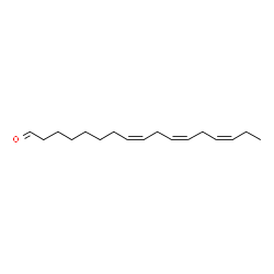 ChemSpider 2D Image | (8Z,11Z,14Z)-Heptadecatrienal | C17H28O