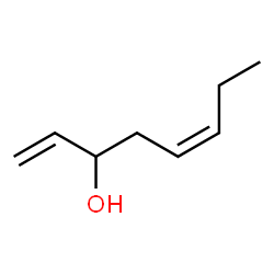 ChemSpider 2D Image | (5Z)-1,5-Octadien-3-ol | C8H14O