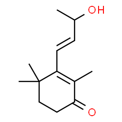 ChemSpider 2D Image | 3'-Oxo-b-ionol | C13H20O2