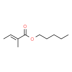 ChemSpider 2D Image | Pentyl 2-methyl-2-butenoate | C10H18O2