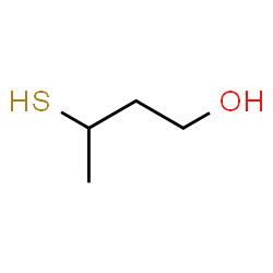 ChemSpider 2D Image | 3-mercaptobutanol | C4H10OS