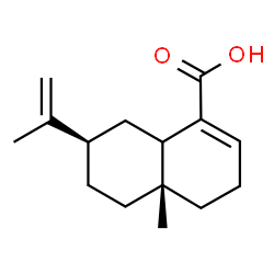 ChemSpider 2D Image | (4aR,7R)-7-Isopropenyl-4a-methyl-3,4,4a,5,6,7,8,8a-octahydro-1-naphthalenecarboxylic acid | C15H22O2