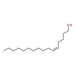 ChemSpider 2D Image | (5Z)-5-Hexadecen-1-ol | C16H32O