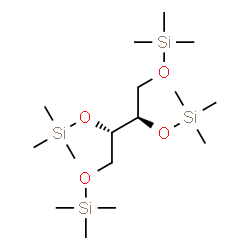 ChemSpider 2D Image | Erythritol, 1,2,3,4-tetrakis-O-(trimethylsilyl)- | C16H42O4Si4