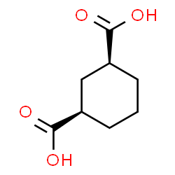 ChemSpider 2D Image | CIS-1,3-cyclohexanedicarboxylic acid | C8H12O4