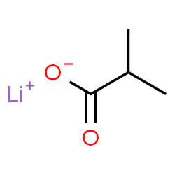 ChemSpider 2D Image | Lithium isobutyrate | C4H7LiO2