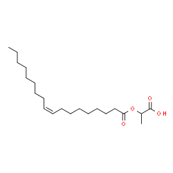 ChemSpider 2D Image | 1-Carboxyethyl (9Z)-9-octadecenoate | C21H38O4