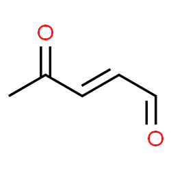 ChemSpider 2D Image | 4-KETO-2-PENTENAL | C5H6O2