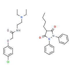 ChemSpider 2D Image | Clofezone | C33H41ClN4O4