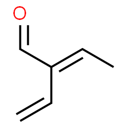 ChemSpider 2D Image | 2-Vinyl-2-butenal | C6H8O