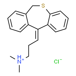 ChemSpider 2D Image | Dothiepin hydrochloride | C19H22ClNS