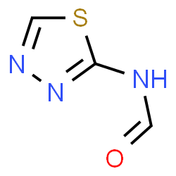 ChemSpider 2D Image | N-1,3,4-Thiadiazol-2-ylformamide | C3H3N3OS