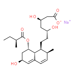 ChemSpider 2D Image | Pravastatin sodium | C23H35NaO7