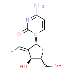 ChemSpider 2D Image | tezacitabine | C10H12FN3O4