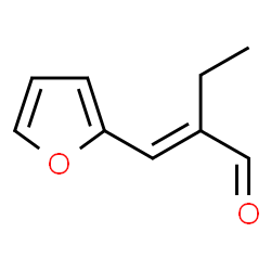 ChemSpider 2D Image | (2E)-2-(2-Furylmethylene)butanal | C9H10O2