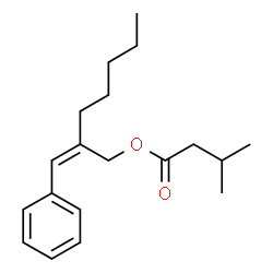 ChemSpider 2D Image | ?-amylcinnamyl isovalerate | C19H28O2