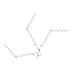 ChemSpider 2D Image | 1,4-Anhydro-3,5,6-tri-O--(9Z)-9-octadecenoyl-D-altritol | C60H108O8