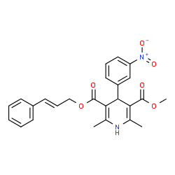 ChemSpider 2D Image | Pranidipine | C25H24N2O6