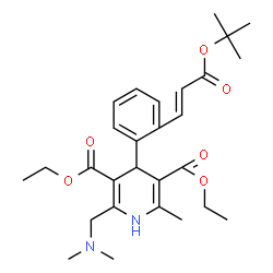 ChemSpider 2D Image | teludipine | C28H38N2O6