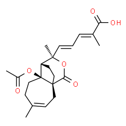 ChemSpider 2D Image | pseudolaric acid A | C22H28O6
