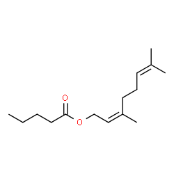 ChemSpider 2D Image | Neryl valerate | C15H26O2