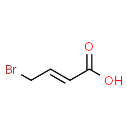 ChemSpider 2D Image | (E)-4-bromobut-2-enoic acid | C4H5BrO2