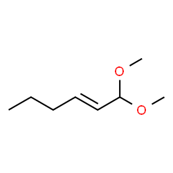 ChemSpider 2D Image | (2E)-1,1-Dimethoxy-2-hexene | C8H16O2