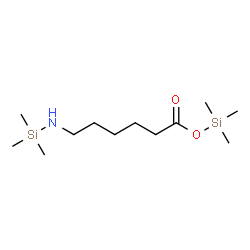 ChemSpider 2D Image | Trimethylsilyl 6-[(trimethylsilyl)amino]hexanoate | C12H29NO2Si2