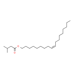 ChemSpider 2D Image | (9Z)-9-Octadecen-1-yl 3-methylbutanoate | C23H44O2