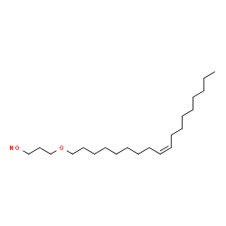 ChemSpider 2D Image | 3-[(9Z)-9-Octadecen-1-yloxy]-1-propanol | C21H42O2