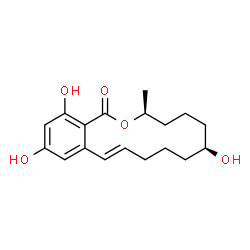 ChemSpider 2D Image | ?-Zearalenol | C18H24O5