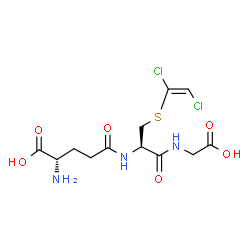 ChemSpider 2D Image | S-(1,2-Dichlorovinyl)glutathione | C12H17Cl2N3O6S