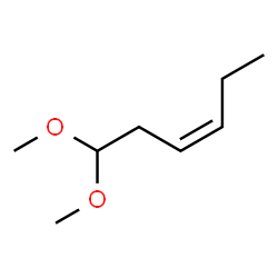 ChemSpider 2D Image | (3Z)-1,1-Dimethoxy-3-hexene | C8H16O2