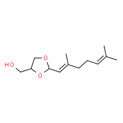 ChemSpider 2D Image | (E)-citral glyceryl acetal | C13H22O3