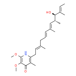 ChemSpider 2D Image | Piericidin A1 | C25H37NO4