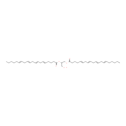 ChemSpider 2D Image | 3-Hydroxy-1,2-propanediyl (5E,8E,11E,14E,5'E,8'E,11'E,14'E)bis(-5,8,11,14-icosatetraenoate) | C43H68O5