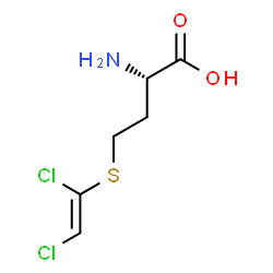 ChemSpider 2D Image | S-[(Z)-1,2-Dichlorovinyl]-L-homocysteine | C6H9Cl2NO2S
