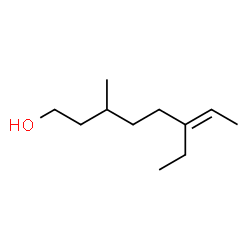 ChemSpider 2D Image | 3-Methyl-6-ethyl-6-octen-1-ol | C11H22O