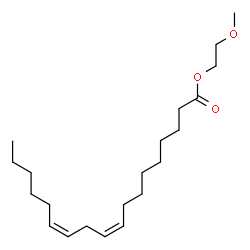 ChemSpider 2D Image | 2-Methoxyethyl (9Z,12Z)-9,12-octadecadienoate | C21H38O3