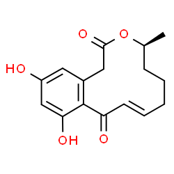ChemSpider 2D Image | Dehydrocurvularin | C16H18O5