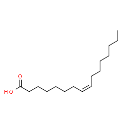 ChemSpider 2D Image | cis-8-hexadecenoic acid | C16H30O2