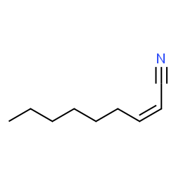ChemSpider 2D Image | (2Z)-2-Nonenenitrile | C9H15N