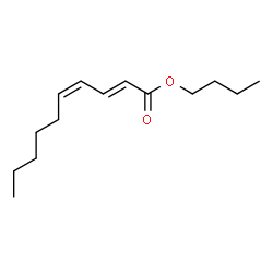 ChemSpider 2D Image | Butyl (2E,4Z)-2,4-decadienoate | C14H24O2