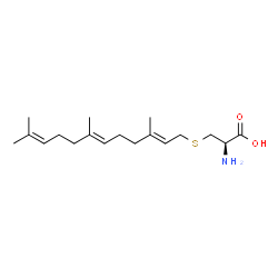ChemSpider 2D Image | Farnesylcysteine | C18H31NO2S
