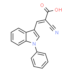 ChemSpider 2D Image | UK-5099 | C18H12N2O2